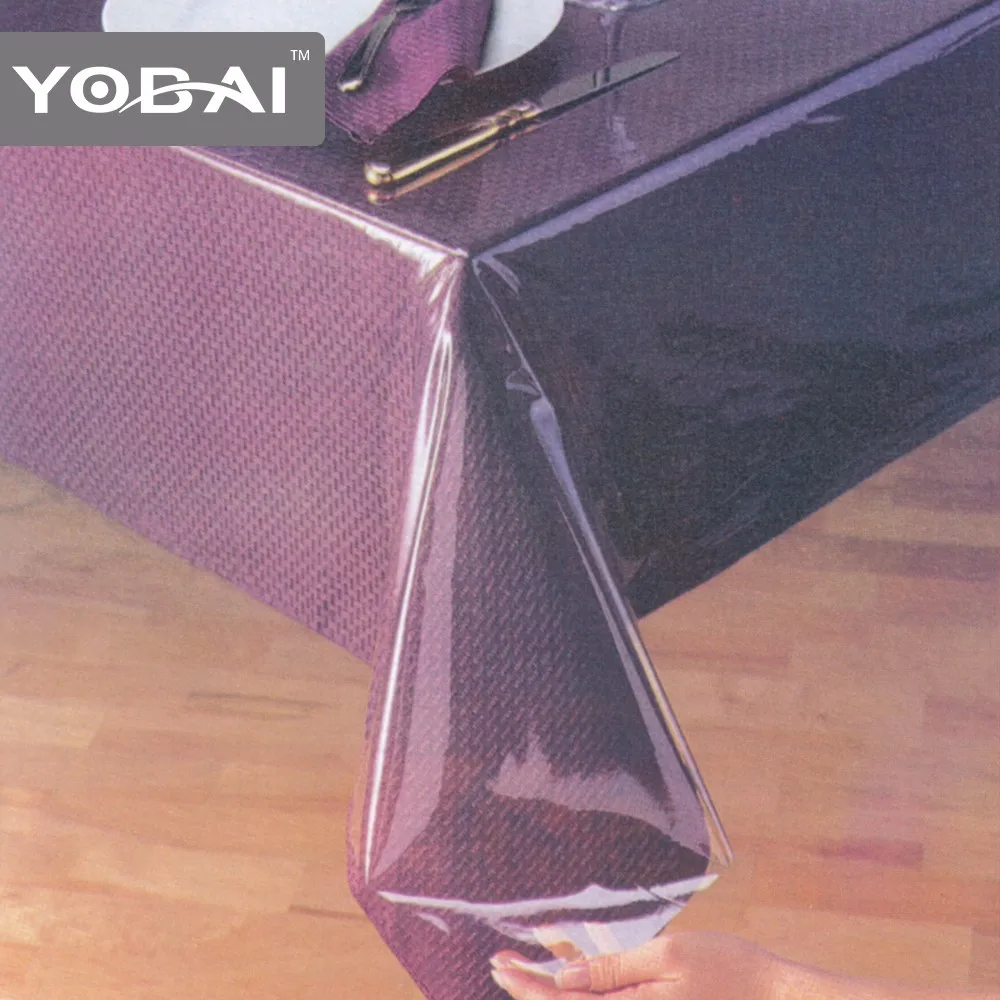 Wholesale Table Cover Clear Soft Pvc Thick Clear Plastic Table Cloth Buy Plastic Tablecloth