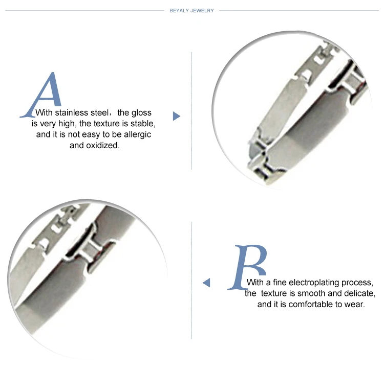 Delicate ss exquisite mk bracelet design as engagement decoration