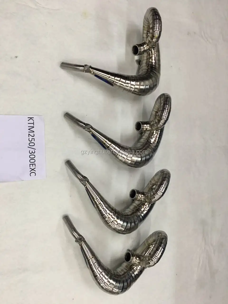 titanium motorcycle exhaust pipe for KTM250 300.jpg