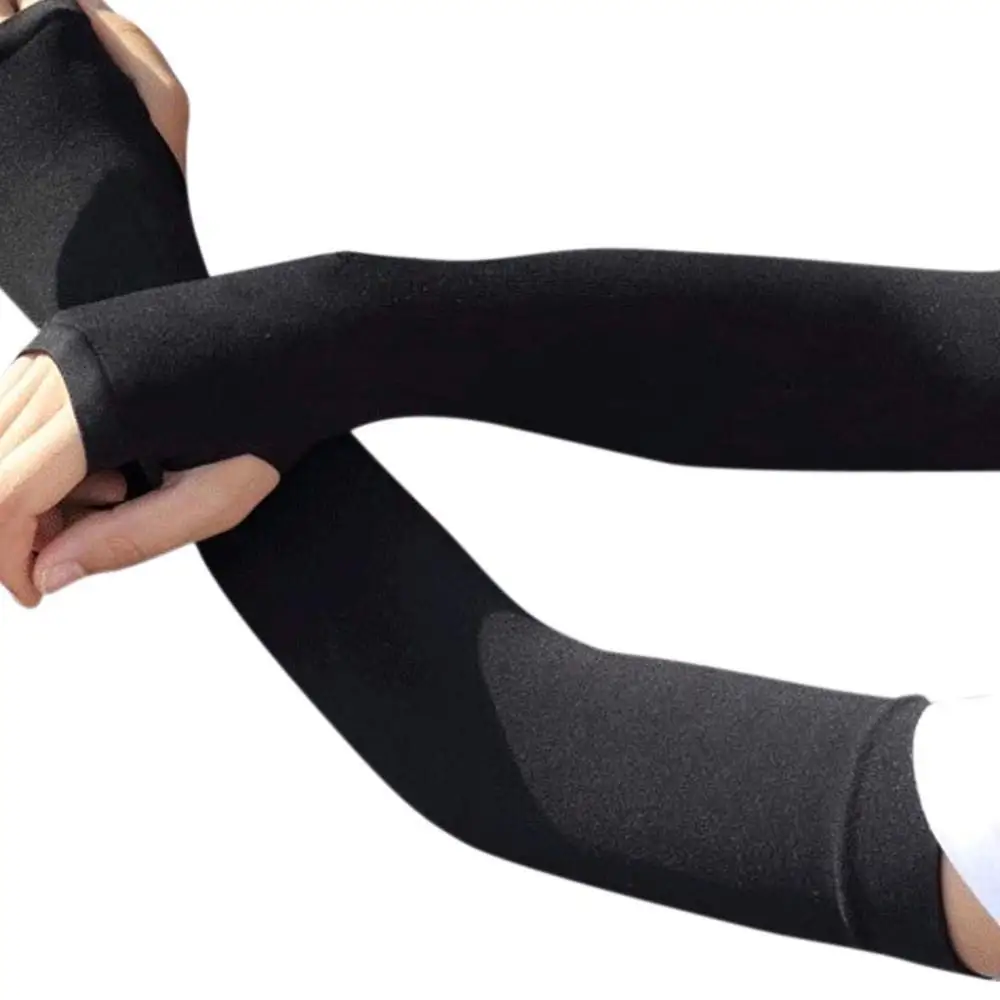 Arm Sleeves Blue And White Porcelain Marble Mens Sun UV Protection Sleeves Arm Warmers Cool Long Set Covers