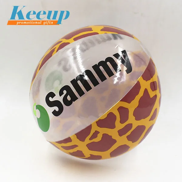 En71 Standard Pvc Inflatable Beach Ball Color Assorted Blow Up Beach