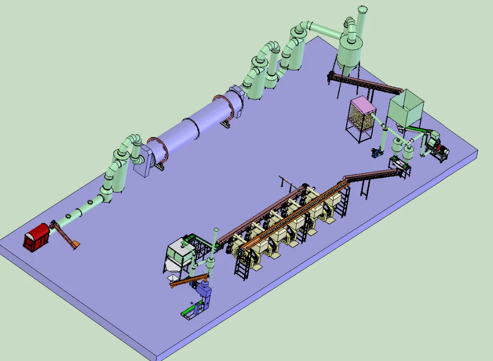 Biomass briquetting plant 