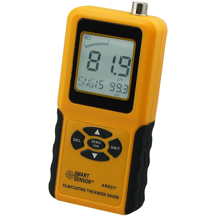 Digital Paint Thickness Gauge Ar931 Measuring Range 01800 Wet Film