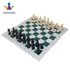 2018 vinyl Chessboard Chess Game Set Black and White Chess Pieces