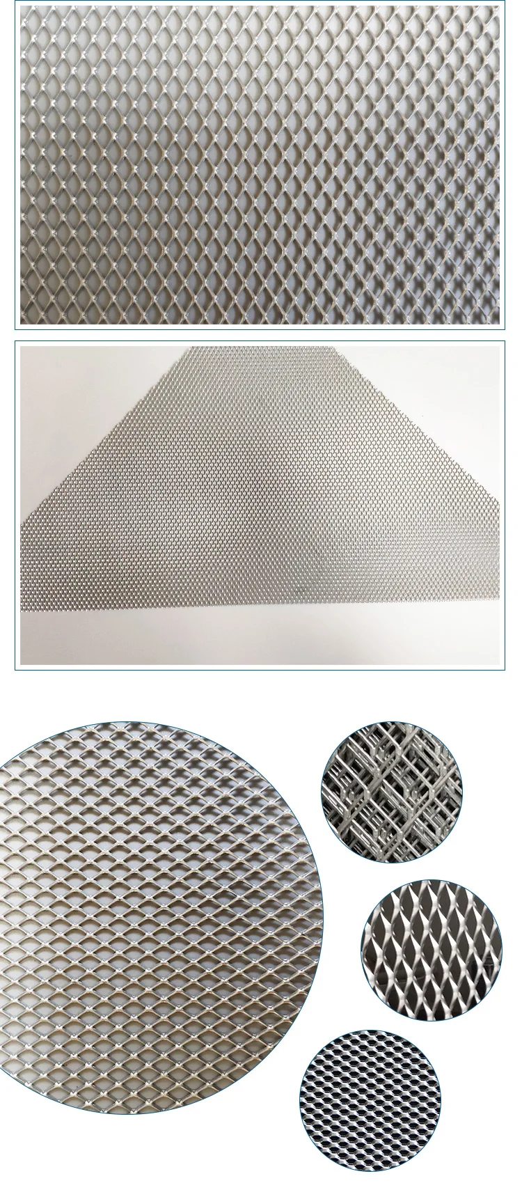 Low Price 6061anodized Aluminum Expanded Metal Foil Mesh For Filter Screen Buy Aluminum