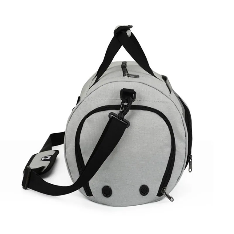 Oempromo promotion foldable young sports fashion nylon travel bag for men