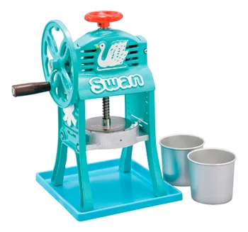 Swan Manual Ice Shaver Small Altantic Shaved Ice Machine Kakigori Maker