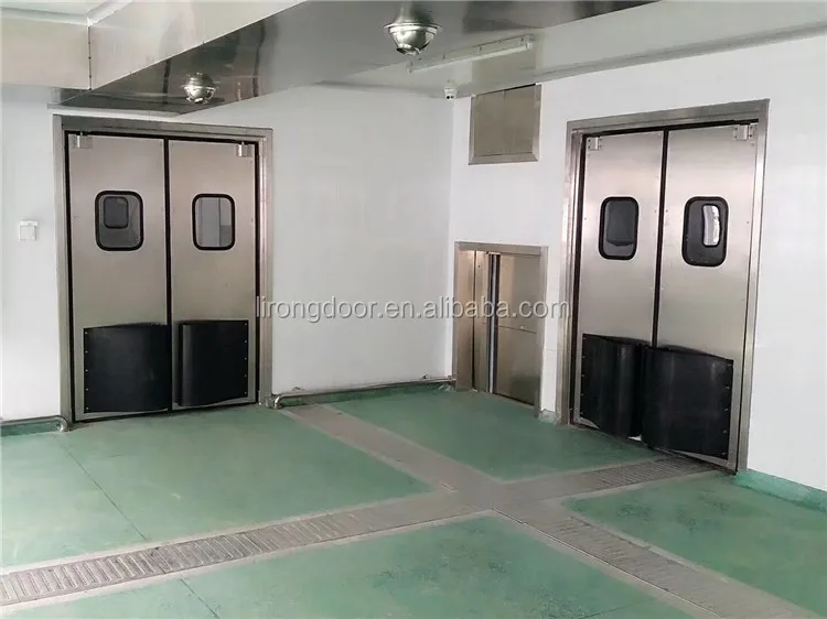 Stainless Steel Industrial Double Swing Door Commercial Kitchen Swing