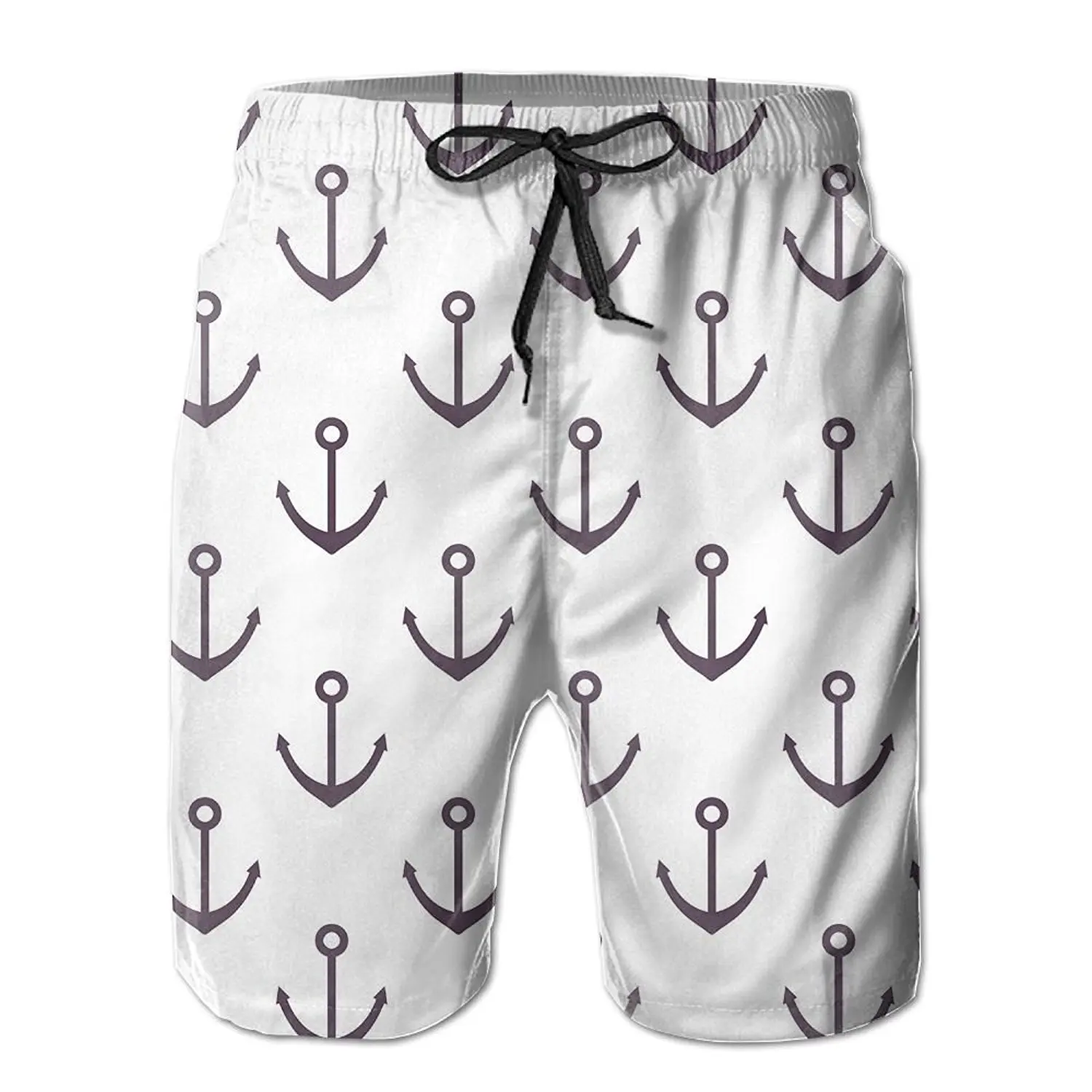 YOUSHO Mens Swim Trunks French Bulldogs Beach Shorts Quick Dry Mesh Lining Board Shorts Swimwear with Pockets