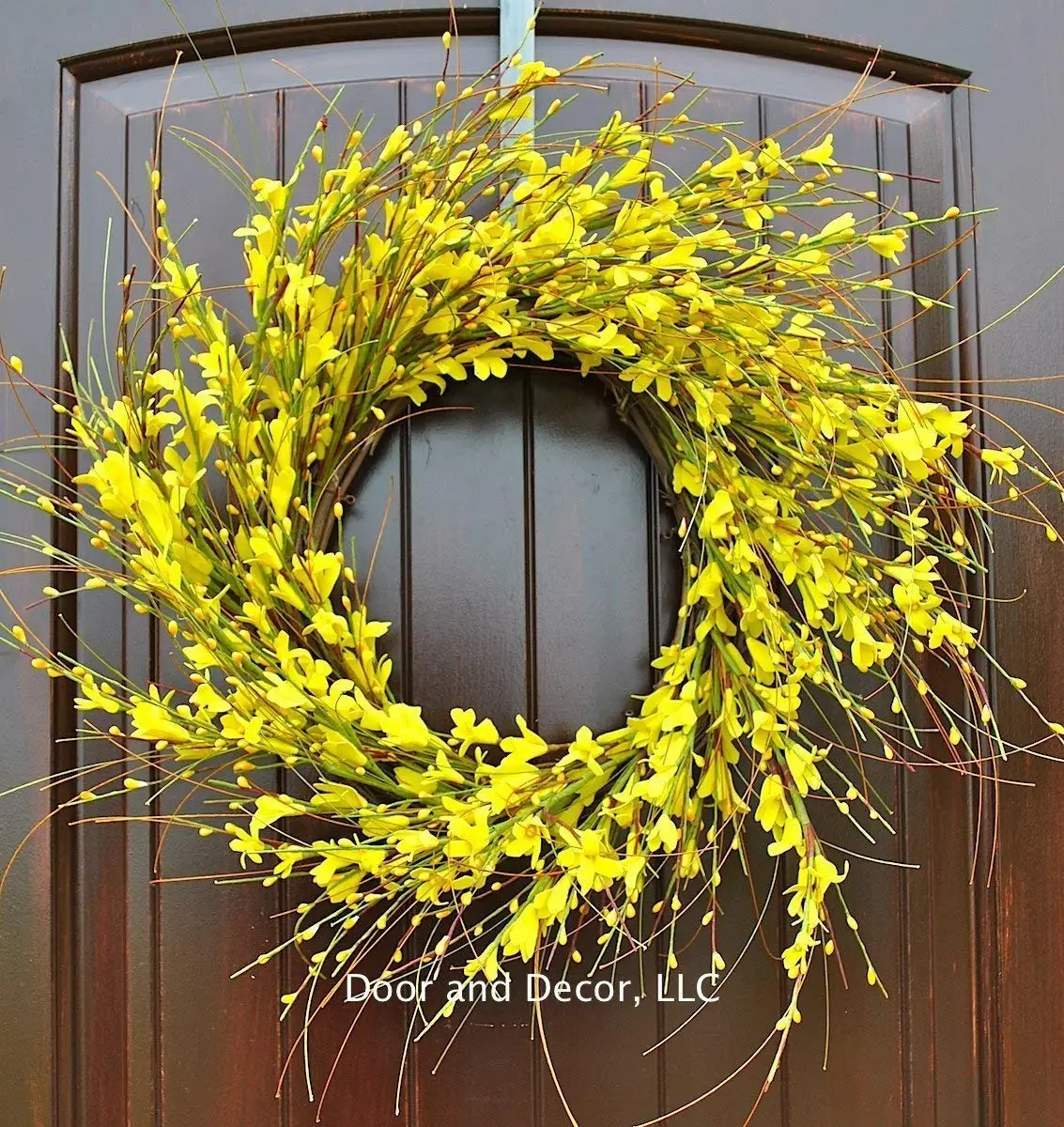 Easter door wreath rust фото 109