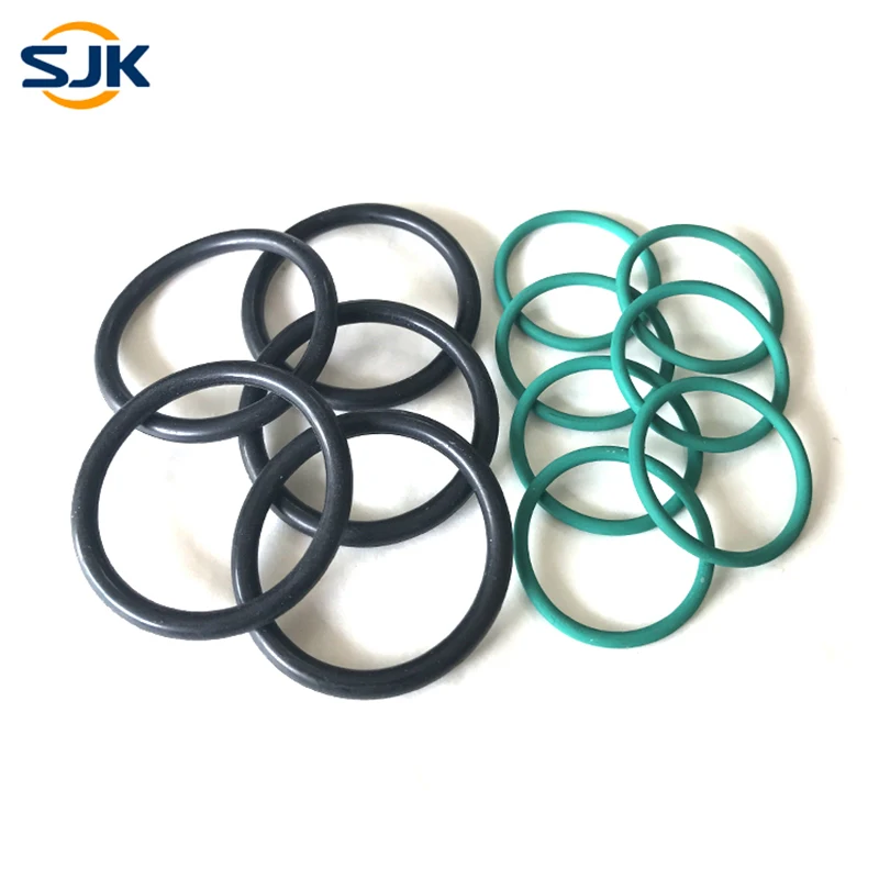 Oil Resistant High Temperature Resistant Green Vtion Rubber O-rings|fkm ...