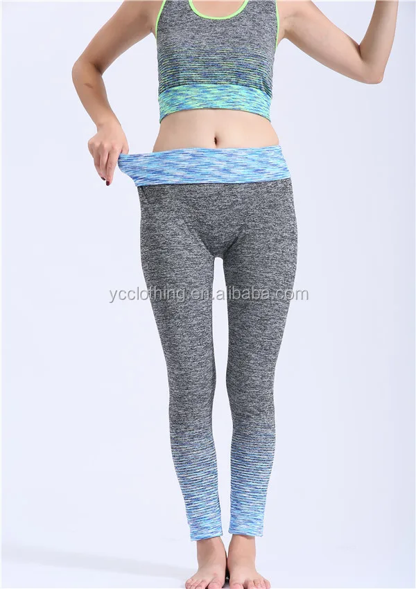 Wholesale Polyester Spandex Leggings Custom Women Sublimation Fitness Wear, Custom Leggings