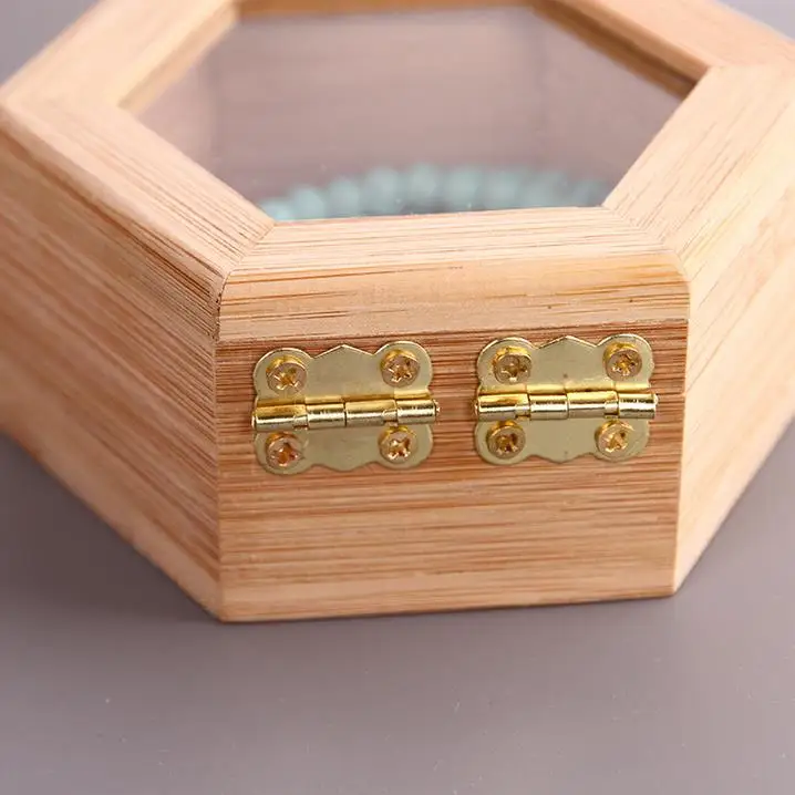 factory OEM exquisite bamboo wood jewelry necklace bracelet box