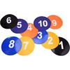 Factory Wholesale 23cm Colorful Digital TPR Flat Spot Marker