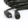 ROHS DC Power Cord CCTV 5.5mm x 2.1mm Female To Male Plug Adapter Extension Cable 2A 3A 5A current