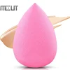 Customized Drop shape Q bomb No powder absorption Non latex Makeup puff tool blender