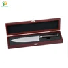8inch Chef Knife Wooden Box package 8inch Damascus Chef knife with Straight pakka wood handle