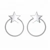 Trendy Designs New Model Christmas Star Earring for Gift