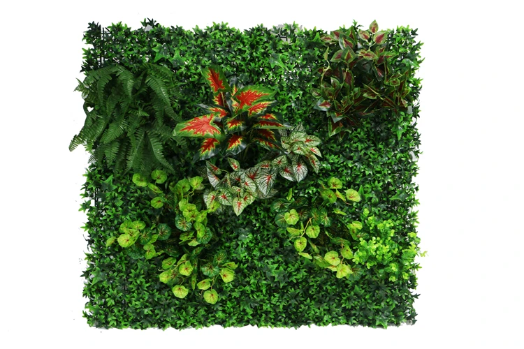 Jardín Vertical Colgante De Pared De Plantas Artificiales,Hierba