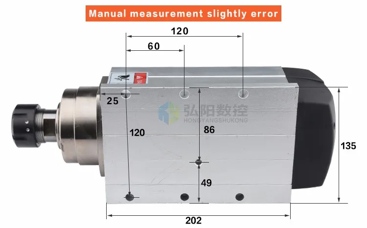 Jst Kw Air Cooled Cnc Spindle Motor For Wood Cnc Router Buy High Quality Spindle Motor For