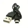 Data Sync Flat Mini USB A Male To Mini 5 Pins B Charger V3 USB Cable For MP3 MP4 MP5 Player Camera Radio Blue-tooth DVD