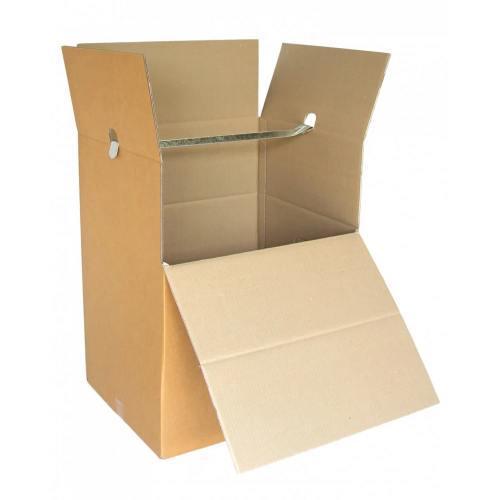 Durable Corrugated Cardboard Moving Wardrobe Carton Box Factory