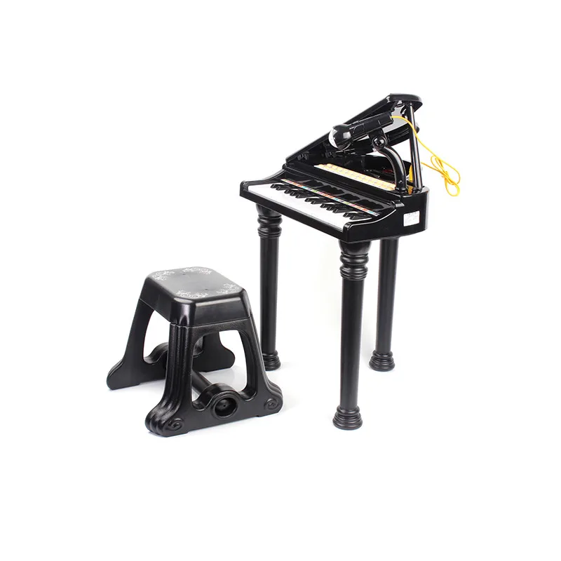 toy piano with microphone