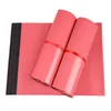 Custom printed folded envelopes decorative plastic mailers mailing bags with handles for postage shop online for sale
