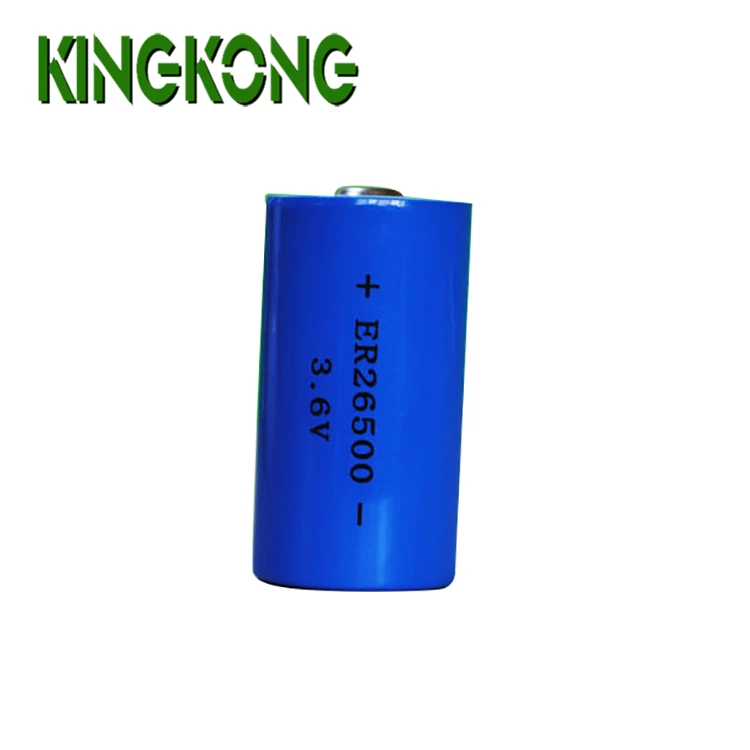 KINGKONG 3.6V 8500mAh ER26500 Li-Socl2 Battery Non Rechargeable Lithium Battery