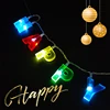 Hot Selling Party and Event Supplier Led Necklace For New Year