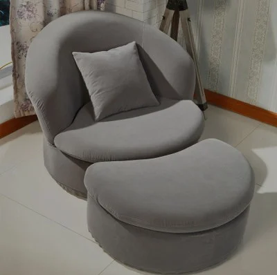 Lazy Single Chair Creative Simple Cover Washable Fabric Sofa