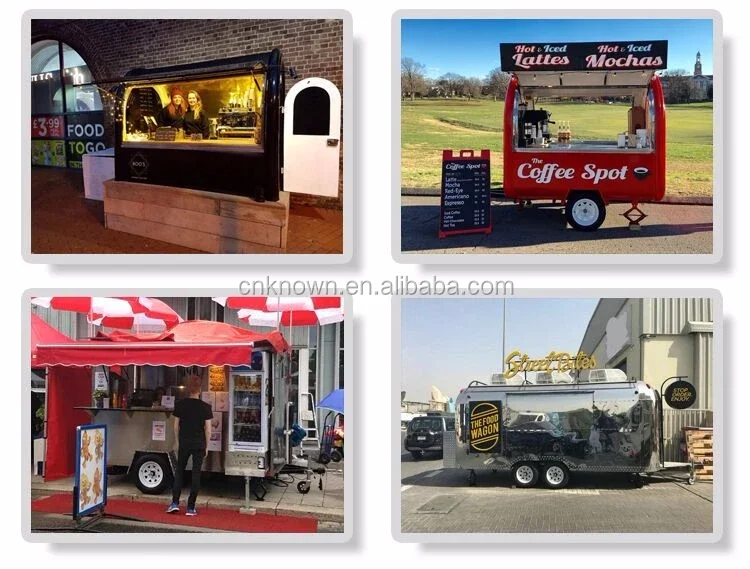 2023 Customized Fast Food Truck Street Mobile Churros Hot Dog Vending