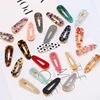 2019 fashion women hair clip acetate hair clip hairpins wholesale colored bobby pins