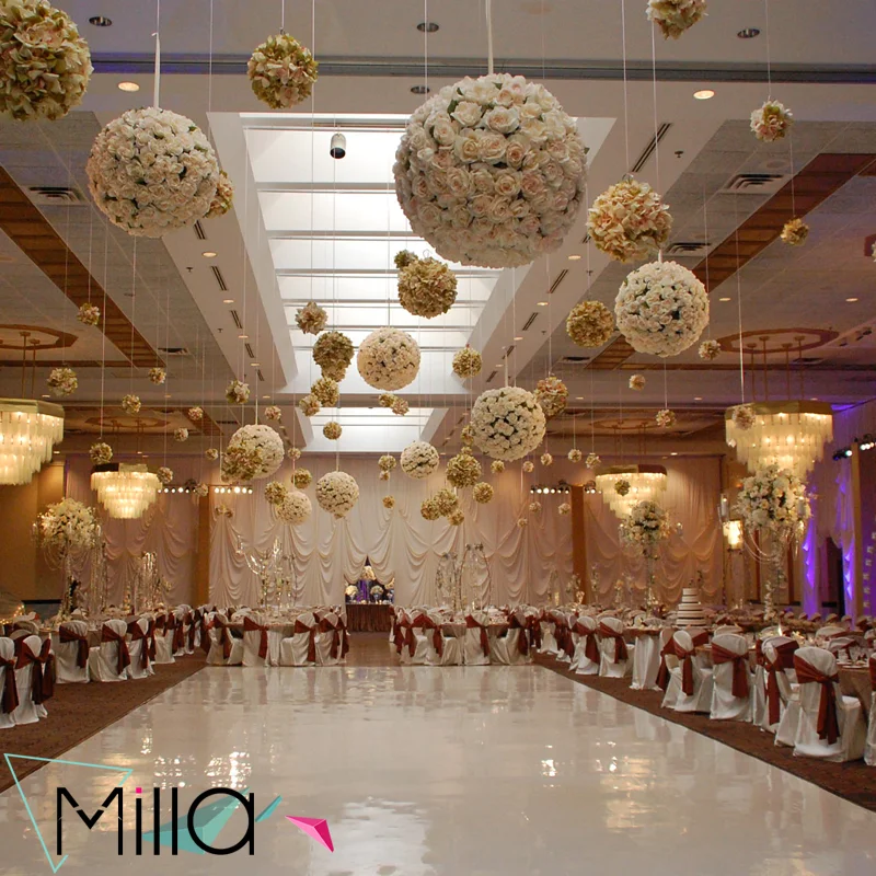 Hanging Flower Ball For Wedding Centerpieces Buy Flower Kissing