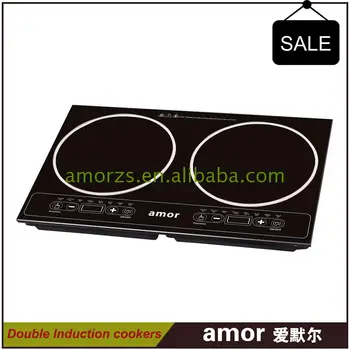 New Product 2017 Amor Touch Induction Hotpot 2 Burner With Best