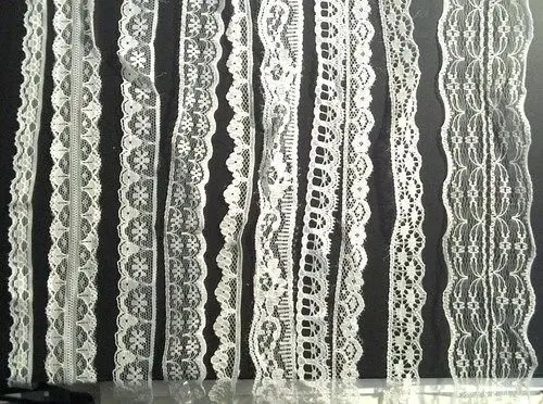 CraftbuddyUS 20m of Asstd White Vintage Lace Bridal Wedding Trim Ribbon, Craft, Card Making