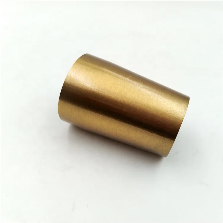 Antique brass metal table leg caps 55mm brass furniture leg caps sleeve TLS-68