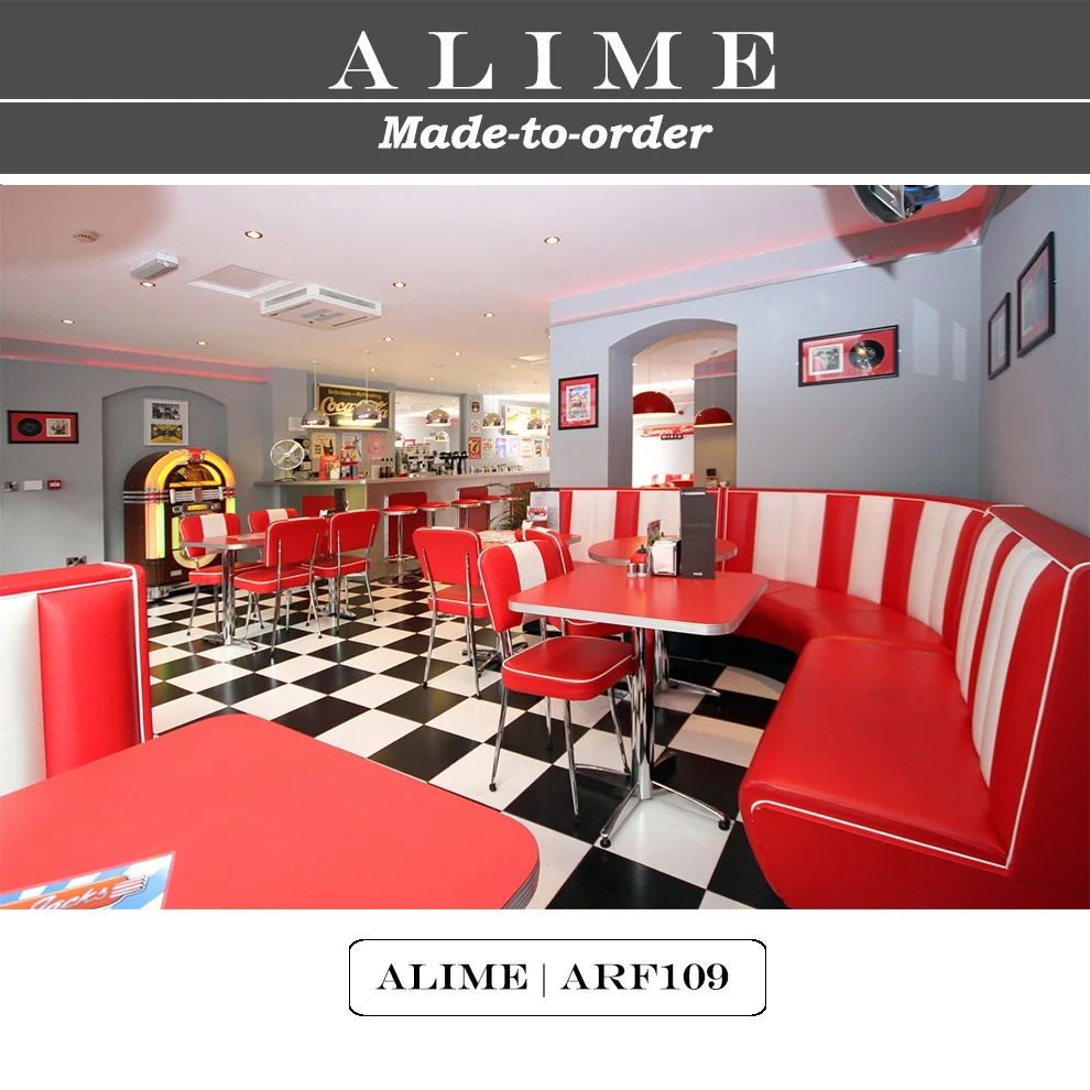 Alime Arf122 Custom Retro American Diner Sofa Seating For Sale Buy