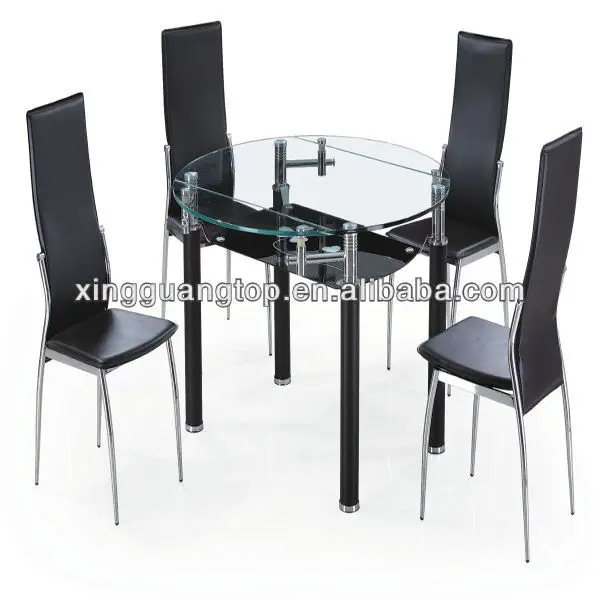 <strong>table</strong> with 4 or 6 chairs.two piece glass
