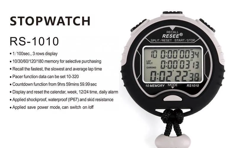 touch screen stopwatch