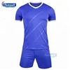 Latest season soccer jersey sublimated blank football shirt futbol kits dri fit plain jersey set comfortable custom training set