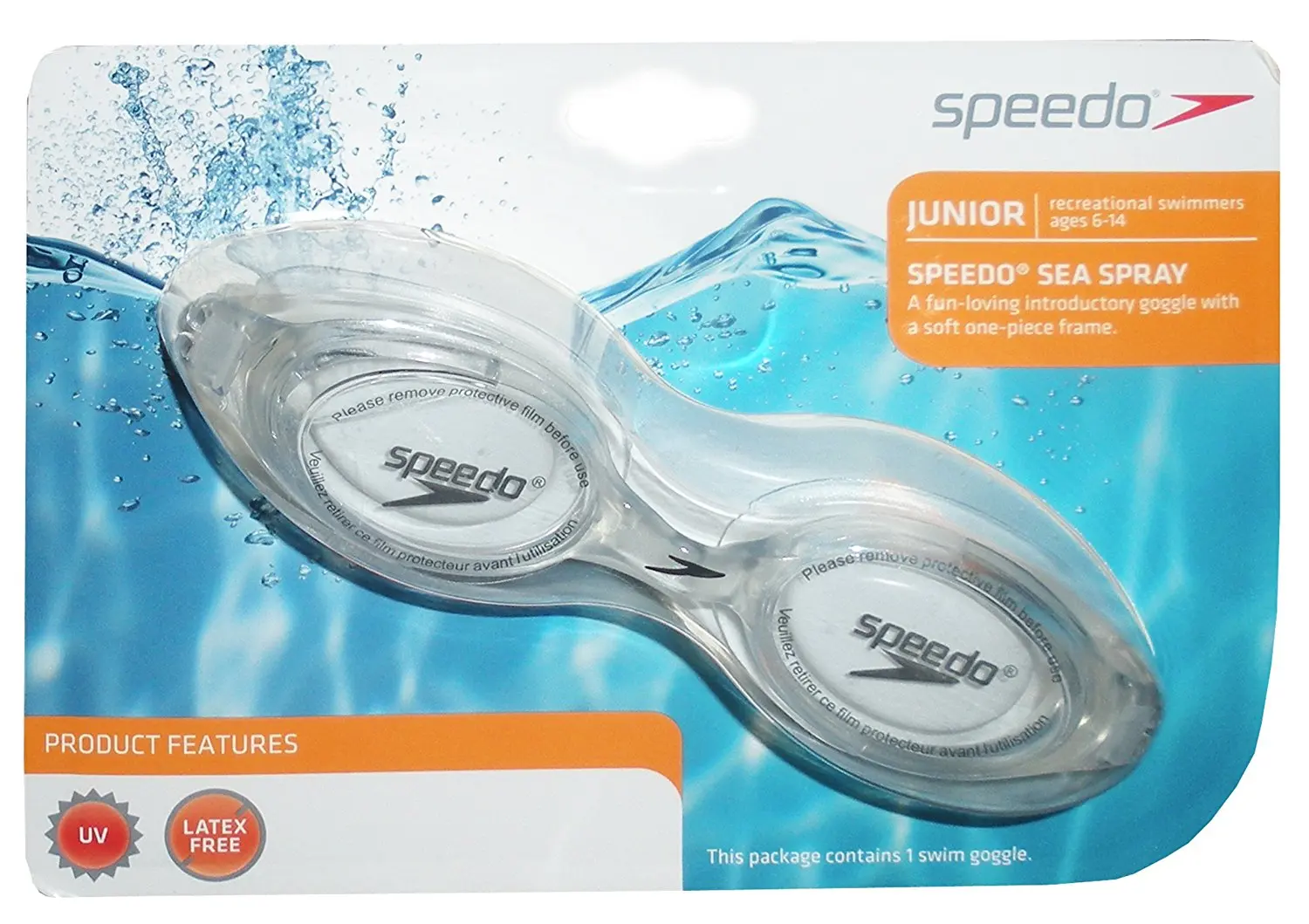 speedo junior sea spray goggles