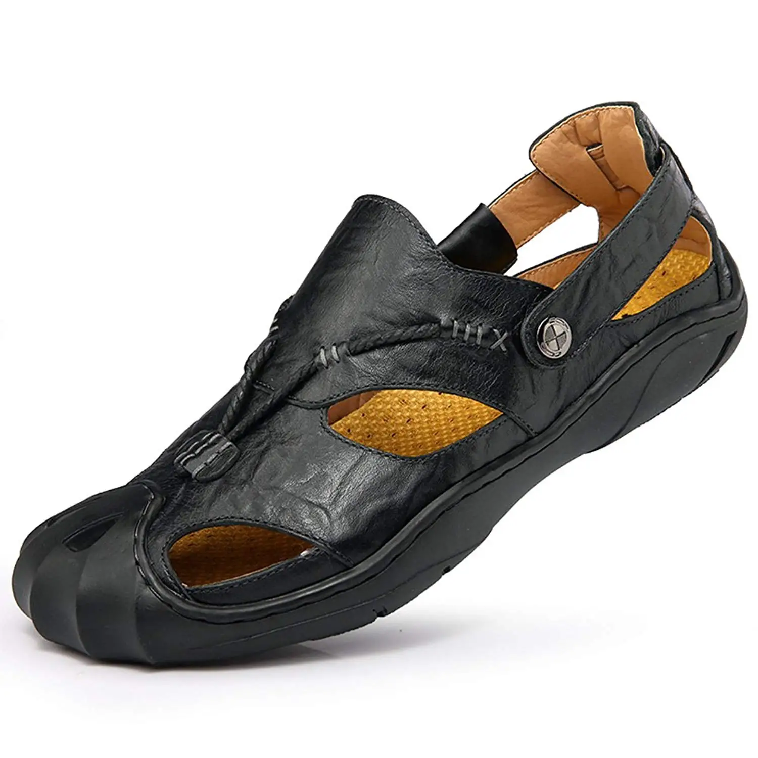 Cheap Mens Leather Sandals Closed Toe, find Mens Leather Sandals Closed ...