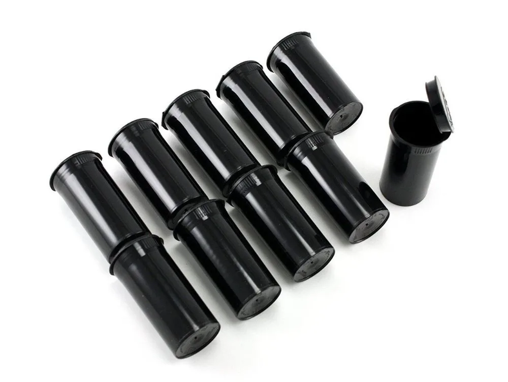 6 13 19 30 60 90 Dram Pop Top Bottles Medical Weed Vial Plastic Pill