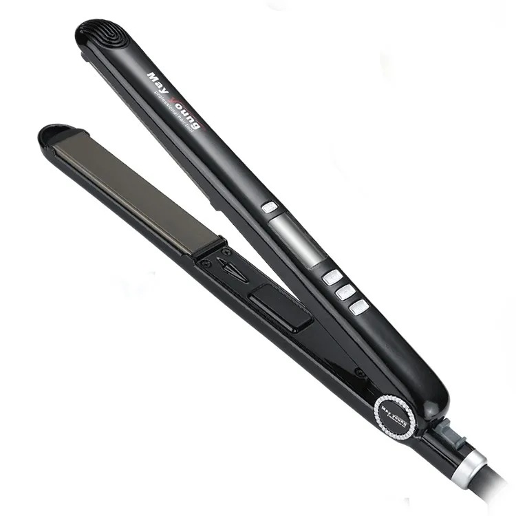 M531 Super Thin Floating Plate Big Lcd Display Hair Straightener - Buy ...