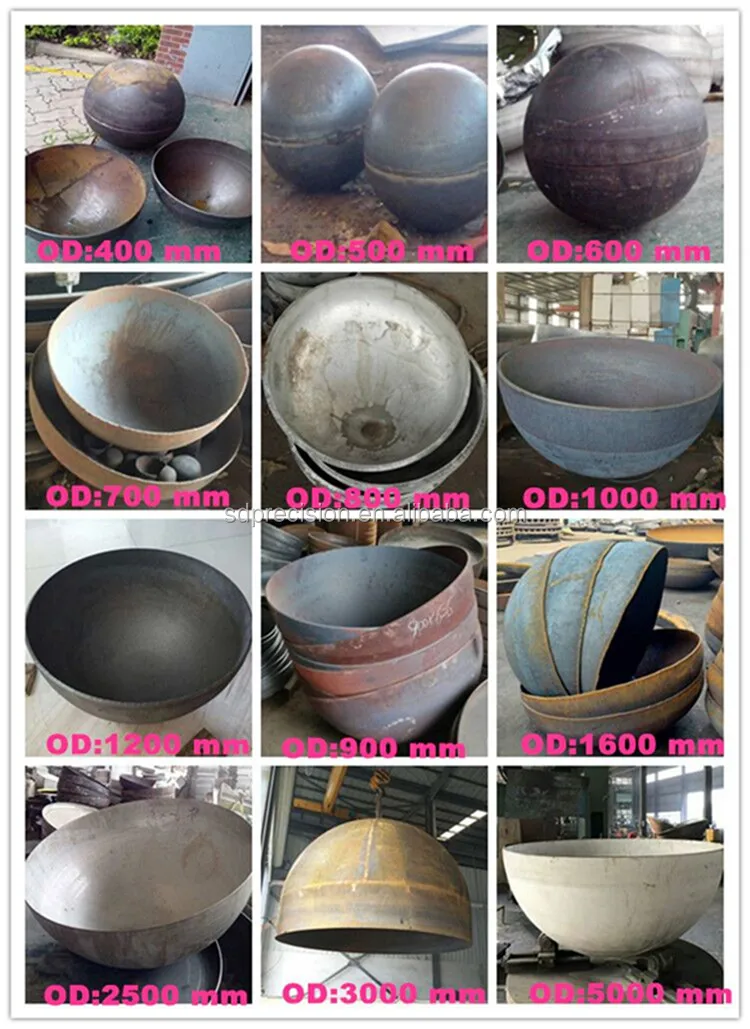 Hemispherical/ellipsoidal/dished Heads,Types Of Pressure Vessel Head