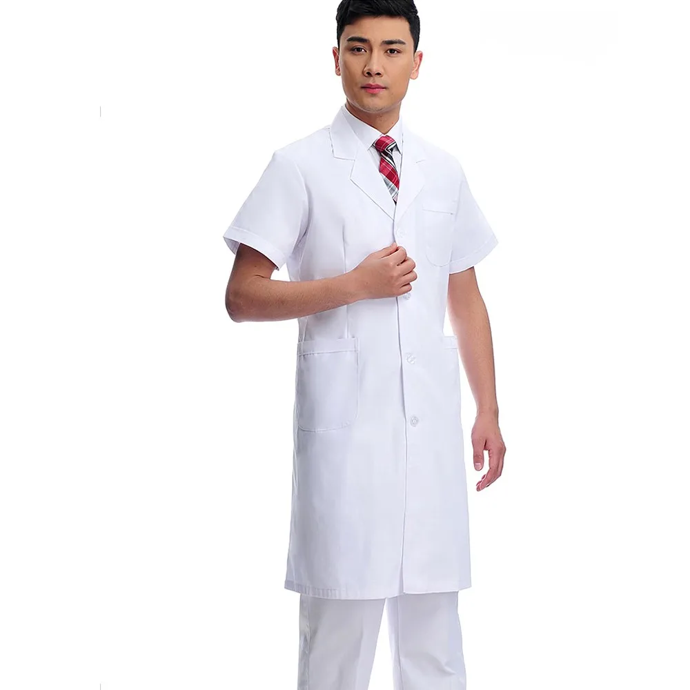 Stylish High Quality Nursing Uniform Qualified Medical Doctor's Coat