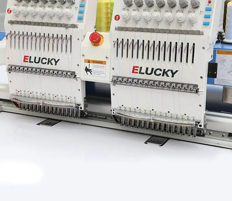 2018 Hot Sale 2 Heads Cap Embroidery Machine Similar As Barudan