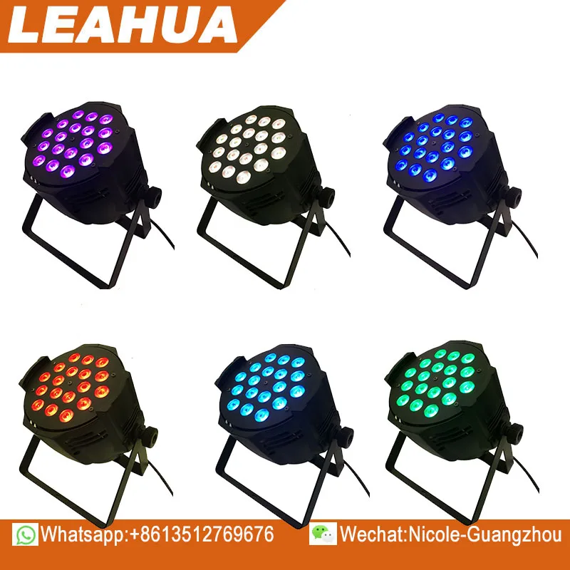 18*18w Rgbwa+uv 6 In 1 Led Par - Buy Led Par,Factory Light,Stdio ...