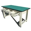 Heavy duty knock down structure workbench/worktable with tool cabinets